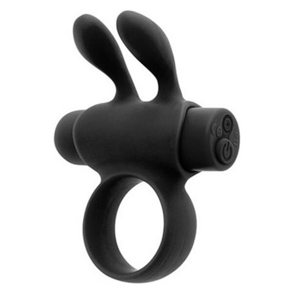 S Pleasures Premium Line Rabbit Ring Rechargeable Black