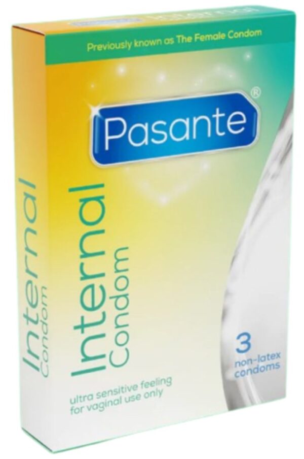 Pasante Internal Condom 3 pack