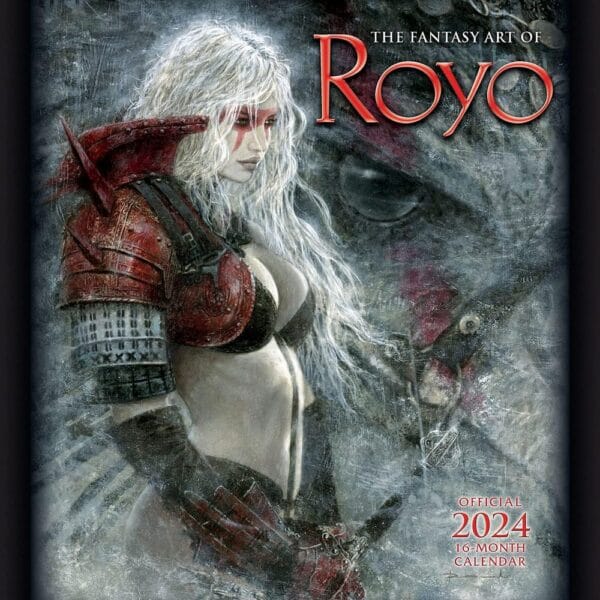 FANTASY ART OF ROYO - OFFICIAL 2024 CALENDAR (sleva - naražený roh)