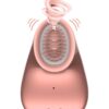 Shots Innovation Twitch Hands-Free Suction & Vibration Toy RoseGold - Image 2