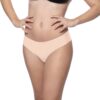 Bye Bra Invisible Thong (Nude & Black 2-Pack) - L - Image 2