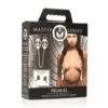 Master Series Primal Spiked Clover Nipple Clamps - Image 2