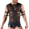 Svenjoyment Sleeveless Shirt & Chest Harness Set 2161885 Black